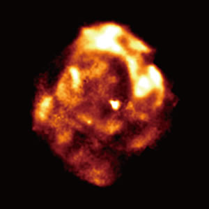 X線で見た超新星残骸RXJ1713.7-3946